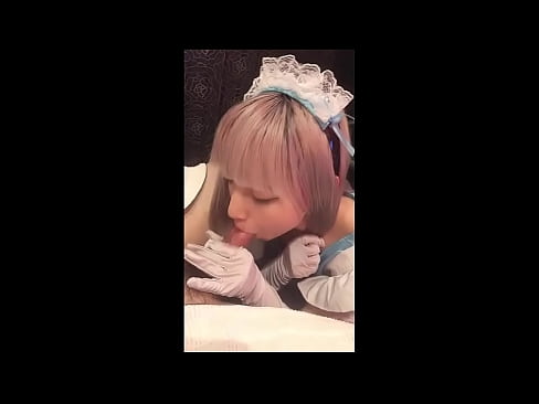 ❤️ Japanese Idol [mayuka], kostum pelayan Prancis, bagian 1, blowjob dan brengsek dengan lotion ️❌ Video seks di id.pornburst.ru ️